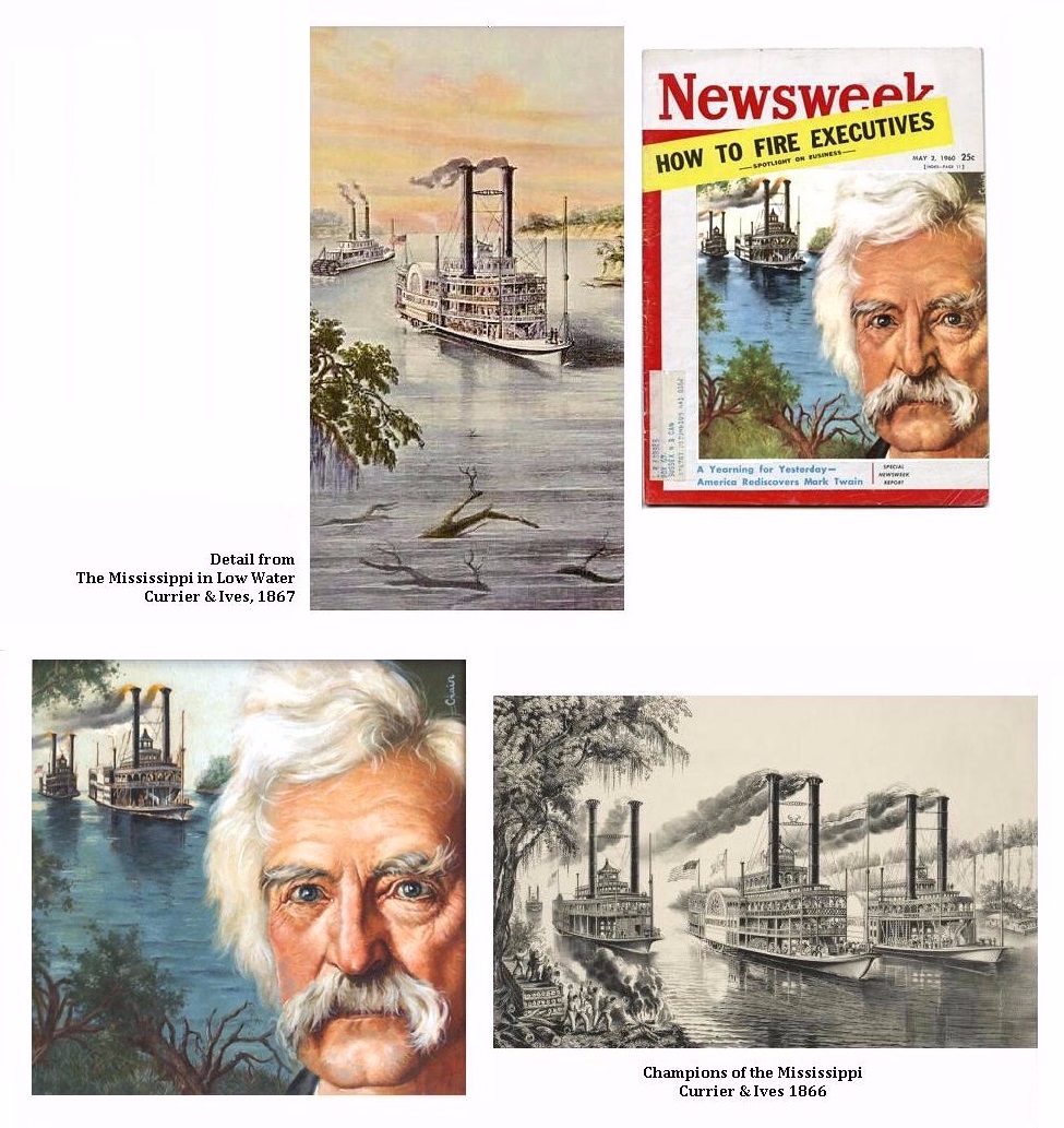 Mel Crair Twain Currier & Ives Inflence and Newsweek Cover