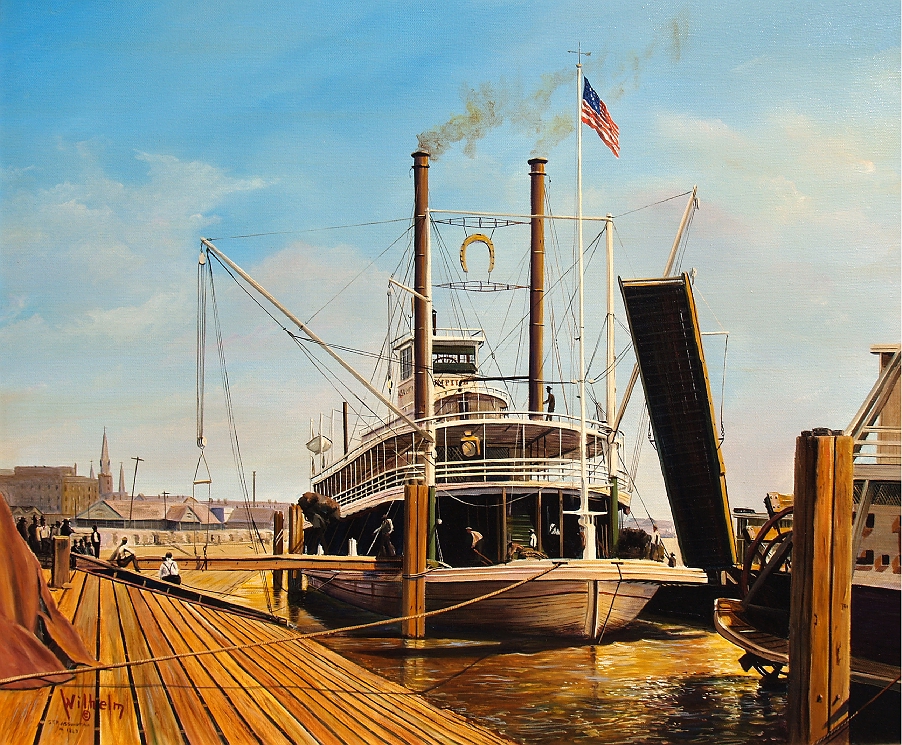 steamboat illustration