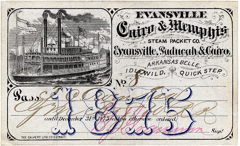 steamboat waybill