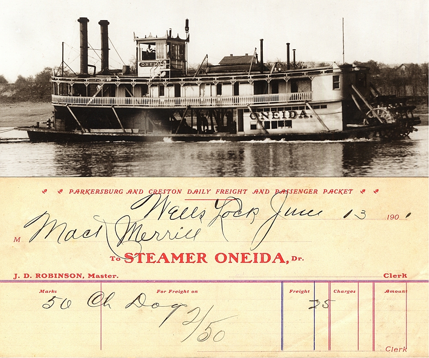steamboat waybill