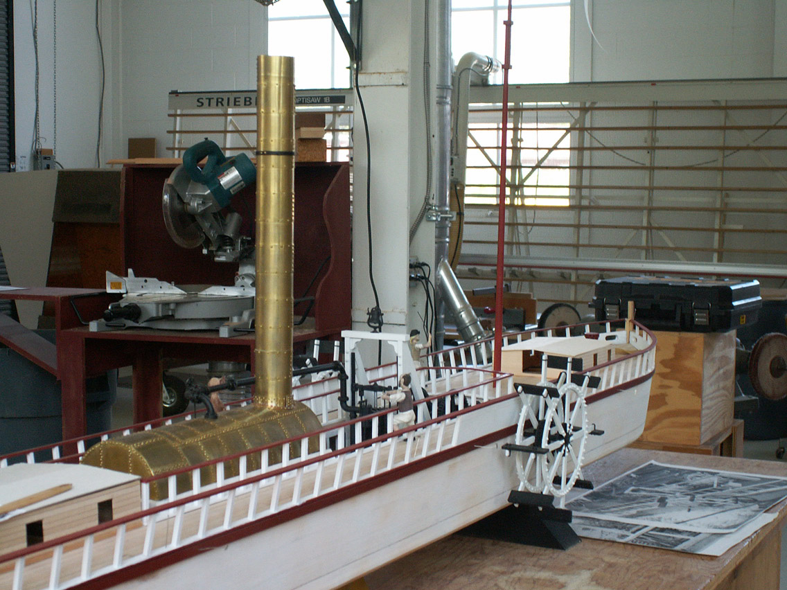 Clermont model boat